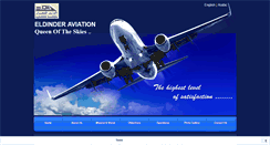 Desktop Screenshot of dinderaviation.com